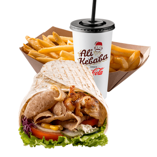 MIX KEBAB MENU TORTILJA - MALA