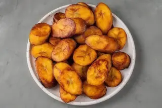 Ración De Plátano Maduro Macho Frito