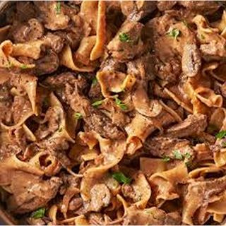 Beef Stroganoff