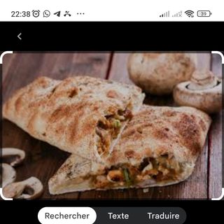 Baguette Dinde avec frites