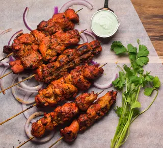 Chicken tikka grill