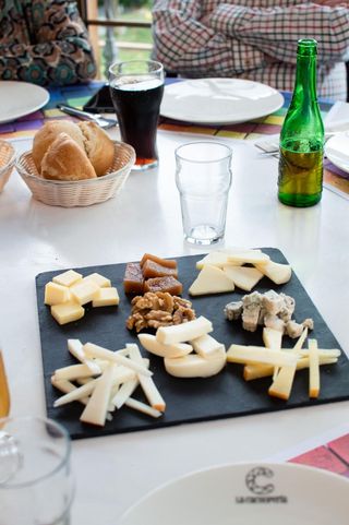 Tabla de quesos asturianos