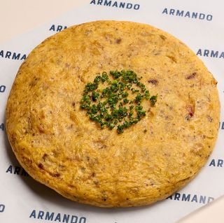 Tortilla trufada