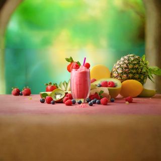 Milkshake Frappe Fruits