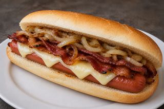 Bocadillo De Frankfurt Completo