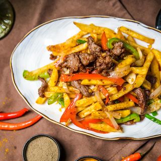 ФРИ С МЯСОМ 