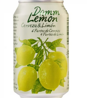 Cerveza Damm con limón Lata 330 ml