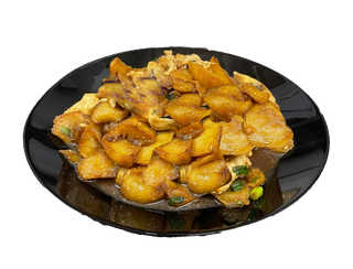 Задушени картофи със соев сос (390г)