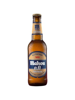 Cerveza Mahou 0,0 Tostada 33 cl.