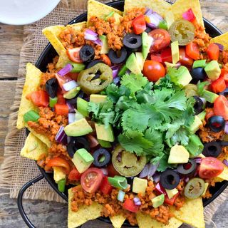 Nachos Vegetales (Ración)