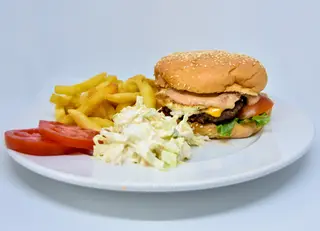Assiette Hamburger
