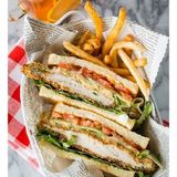 Chicken Sandwich And Chips