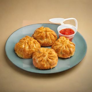 Манты жареные