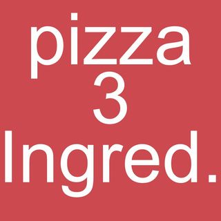 Pizza al Gusto 3 Ingredientes (40 Cm.)