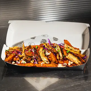 Boniato de pollo