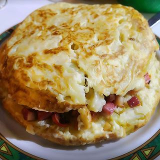 Tortilla De Jamón Serrano (Para 5 Personas)