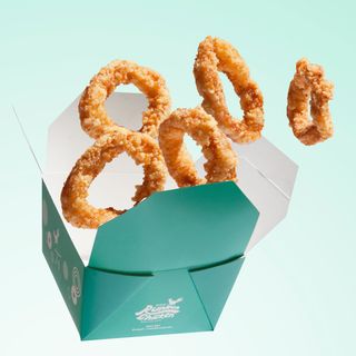 Anillos De Calamares Fritos