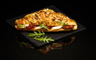 Croissant chevre graines