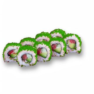 Uramaki De Atún Con Tobiko (4 Uds.)