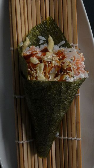 Temaki Salmão philadelphia