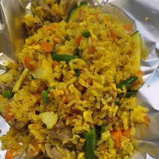 Ryż z wieprzowiną i warzywami