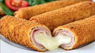 Rollito de jamón dulce y queso (1 ud.)