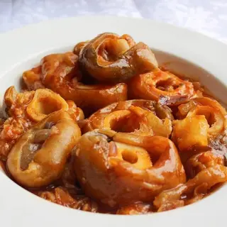 Cow feet stew(ox trotters) with ugali