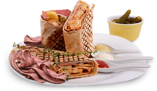 Голям грил сандвич Телешко печено (430 г)