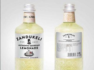 Лимонад Zandukeli Крем-сода (500ml)