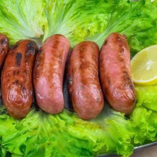 1/2 Salsichas na brasa 3 unidades