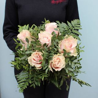 Ramo De Rosas Rosa (6 Rosas)