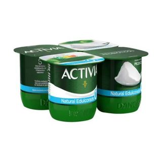 Activia Natural Edulcorado Danone 0% 120 G X 4 Uds