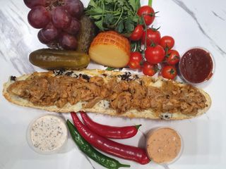 Zapiekanka z kurczakiem