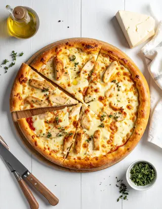 Pizza Crème Poulet