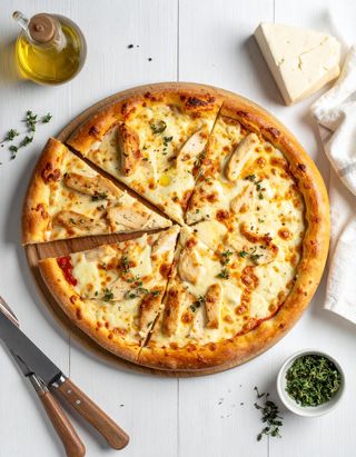 Pizza Au Poulet
