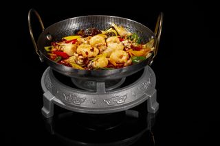 110. Scodella di fuoco con seppie