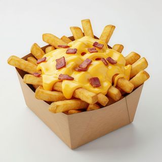 Patatas bacon y queso entera