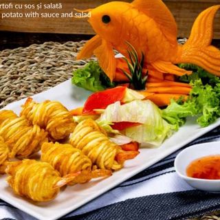 Tôm cuốn khoai tây