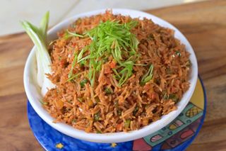Triple Schezwan Fried Rice Veg