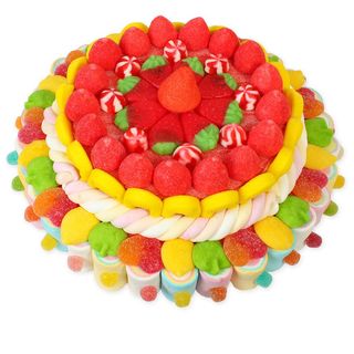 Tarta grande de 2 pisos