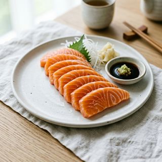 Sashimi salmone