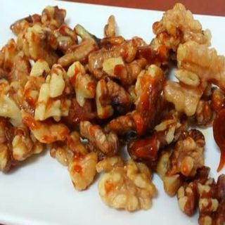 Pollo Con Nueces Dulces