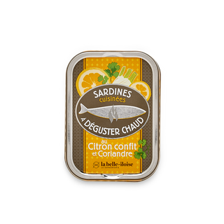 La belle-iloise - Sardines Citron confit Coriande à déguster chaud