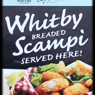 Whitby Breaded Scampi & Home-Style Chips