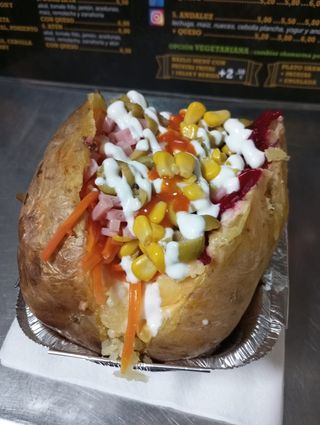 Patata Asada Completa