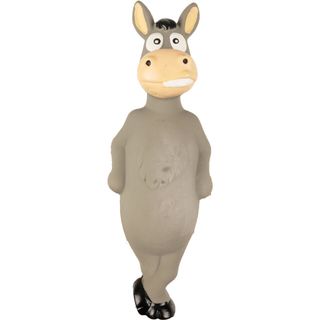 FLAMINGO Igračka za pse Magarac, guma, zvučna