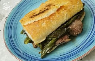 Bocadillo de vuelta de ternera