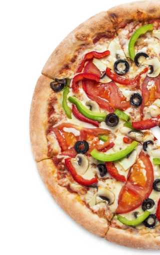 Pizza vegetal (32 cm.)