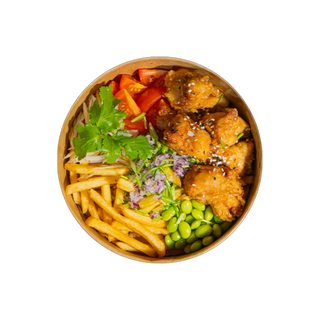 Frytki & Tori Karaage One