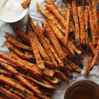 Boniato fries especial